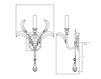 Схема Бра Fine Art Lamps Beveled Arcs 705150 Классический / Исторический / Английский