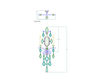 Схема Бра Fine Art Lamps Encased Gems 710450-1 Классический / Исторический / Английский