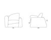 Схема Кресло Symbol Adrenalina Symbol Symbol armchair 3 Современный / Скандинавский / Модерн