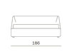 Схема Кровать Tender-letto Nube 2013 215004 Современный / Скандинавский / Модерн