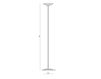 Схема Торшер Grupo B.Lux Deco REGINA aluminium Floor lamps Современный / Скандинавский / Модерн