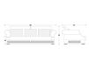 Схема Диван Vismara Design Inrelax CONFORT-NOUVEAU-264 LUMBAR CUSHION -DESIRE- MILLERIGHE SILVER EYESS Ар-деко / Ар-нуво / Американский