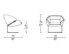 Схема Кресло GILDA IL Loft Armchairs GI10 1 Современный / Скандинавский / Модерн