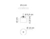 Схема Светильник SPILLRAY Axo Light Lightingicons PLSPILGIRSCR12V Современный / Скандинавский / Модерн