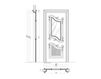 Схема Дверь деревянная  Palazzo New design porte Emozioni 1032/QQ/Intar/S Классический / Исторический / Английский