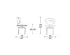 Схема Стул SAMBA IL Loft Chairs & Bar Stools SA23 Лофт / Фьюжн / Винтаж / Ретро