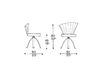 Схема Стул TIM IL Loft Chairs & Bar Stools TI03 Современный / Скандинавский / Модерн