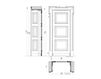 Схема Дверь двухстворчатая Carracci New design porte 300 2016/QQ 10 Классический / Исторический / Английский