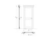 Схема Дверь деревянная Velasquez New design porte 600 304/2 3 Классический / Исторический / Английский