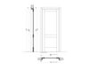 Схема Дверь деревянная Guarini New design porte 600 314 2 Классический / Исторический / Английский