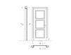 Схема Дверь деревянная Villa Lecchi New design porte 700 745/QQ/D 2 Классический / Исторический / Английский