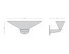 Схема Бра Grupo B.Lux Deco REGINA aluminium Wall lamps Современный / Скандинавский / Модерн
