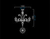 Схема Люстра Rabat Barovier&Toso Candeliers 4513/12/DO Классический / Исторический / Английский