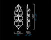 Схема Бра Grand Hotel Barovier&Toso Wall Sconce 4662/6/OR Классический / Исторический / Английский