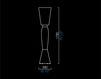 Схема Торшер Athena Barovier&Toso Floor Lamps 7150/BC Ар-деко / Ар-нуво / Американский