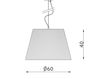 Схема Светильник Ballerina Zonca 45 Contract 30901/102/090 Классический / Исторический / Английский