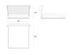 Схема Кровать Bastianelli Home  Home Decoration ANTONIETTE Ар-деко / Ар-нуво / Американский