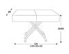 Схема Столик журнальный ITACA Esse Desing /Biebi Equilibrium B475 P41 Современный / Скандинавский / Модерн