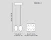 Схема Светильник SMALL LIGHTFALL VGnewtrend Lighting 7511344.00 Восточный / Японский / Китайский