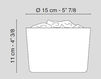 Схема Ваза Pearl Rose VGnewtrend Home Decor 1141327.95 Современный / Скандинавский / Модерн