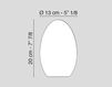 Схема Интерьерная миниатюра Egg Marmo VGnewtrend Home Decor 5001470.70 Ампир / Барокко / Французский
