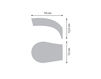 Схема Фасадный светильник COBRA Royal Botania 2014 CBRW5 Современный / Скандинавский / Модерн