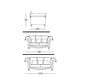 Схема Диван Epoque & Co Srl Houte Style LARA CLASS 2 SEATER Ампир / Барокко / Французский