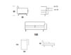 Схема Диван Citterio Meda Sofa STEP 462TER + 474CL 1 Современный / Скандинавский / Модерн