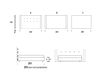 Схема Кровать Citterio Meda Beds DARCH 266LML + 266T SS 5 Современный / Скандинавский / Модерн