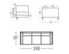 Схема Диван METRO Calligaris  Living CS/3370 3331 Современный / Скандинавский / Модерн