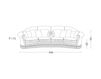 Схема Диван Pregno Savoy  D33-4T Классический / Исторический / Английский
