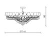 Схема Люстра Baga-Patrizia Garganti Euroluce 7006 Классический / Исторический / Английский