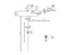 Схема Светильник настенный La Lampe Gras by DCW éditions GRAS LAMPS 217 XL BL SAT ROUND Современный / Скандинавский / Модерн