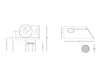 Схема Столик туалетный CHANDLO B.D (Barcelona Design) STORAGE AND SHELVING CHATOCTAB Лофт / Фьюжн / Винтаж / Ретро