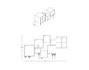 Схема Модульная система B.D (Barcelona Design) STORAGE AND SHELVING Model C Лофт / Фьюжн / Винтаж / Ретро