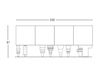 Схема Комод MULTILEG B.D (Barcelona Design) STORAGE AND SHELVING Example 2 Лофт / Фьюжн / Винтаж / Ретро