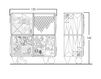 Схема Комод TOUT VA BIEN B.D (Barcelona Design) STORAGE AND SHELVING TOUT VA BIEN Example 2 Лофт / Фьюжн / Винтаж / Ретро