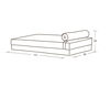 Схема Банкетка Richmond Zandarin Exellence RICHMOND DAY BED 193X90 Классический / Исторический / Английский