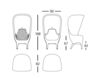 Схема Кресло SHOWTIME B.D (Barcelona Design) ARMCHAIRS SW03L...K... Лофт / Фьюжн / Винтаж / Ретро