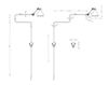 Схема Светильник настенный La Lampe Gras by DCW éditions GRAS LAMPS 217 BL-BL-COP Современный / Скандинавский / Модерн