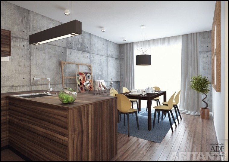 Проект - ДИЗАЙН ИНТЕРЬЕРА КВАРТИРЫ. LOFT. RICHEVILLE. Архитектор ...